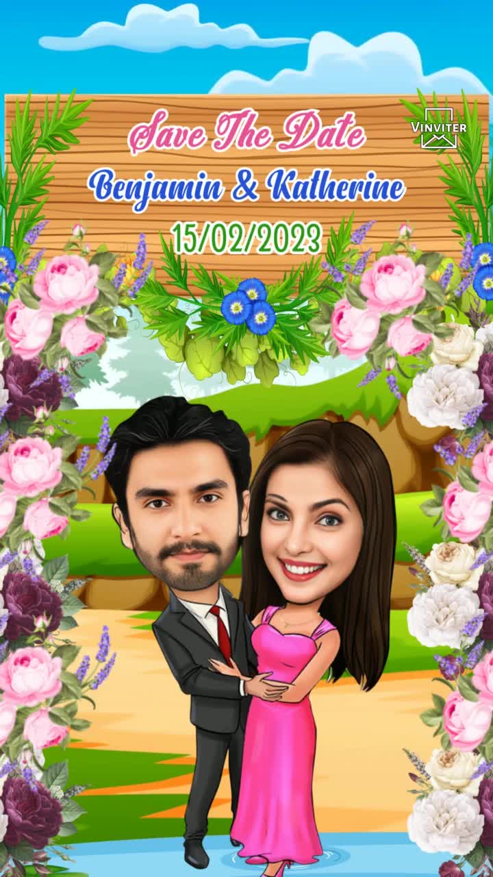 Save the date Caricature_1683
