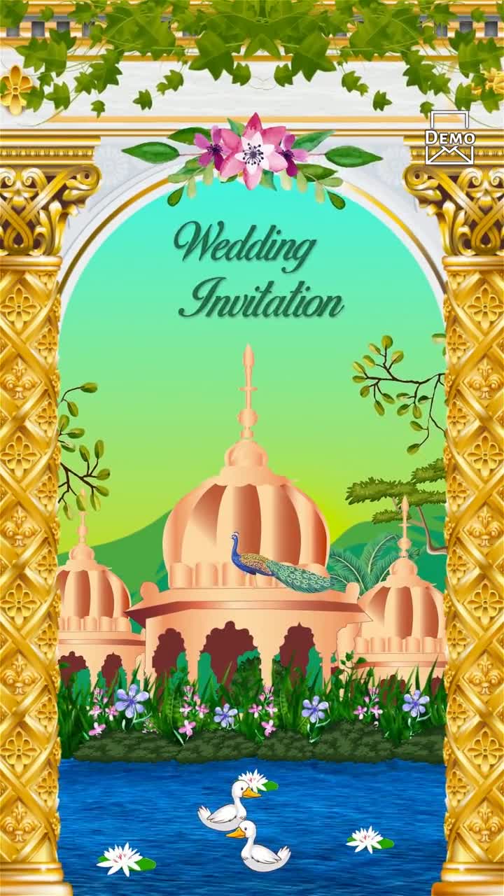 Wedding inivtation with 4 events_1637