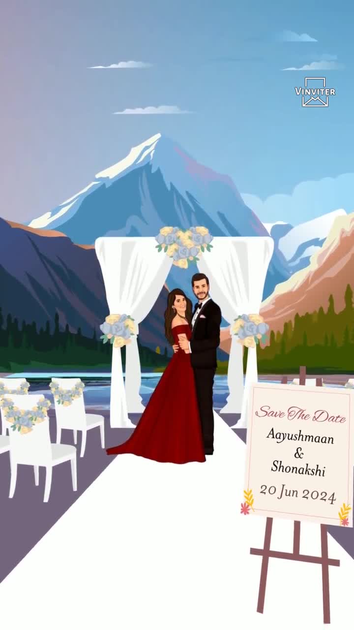 Save The Date Caricature_1699