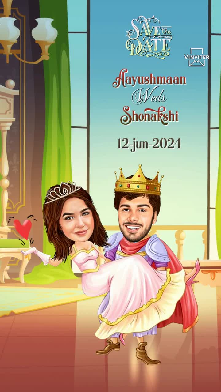 Save the date Caricature_1702