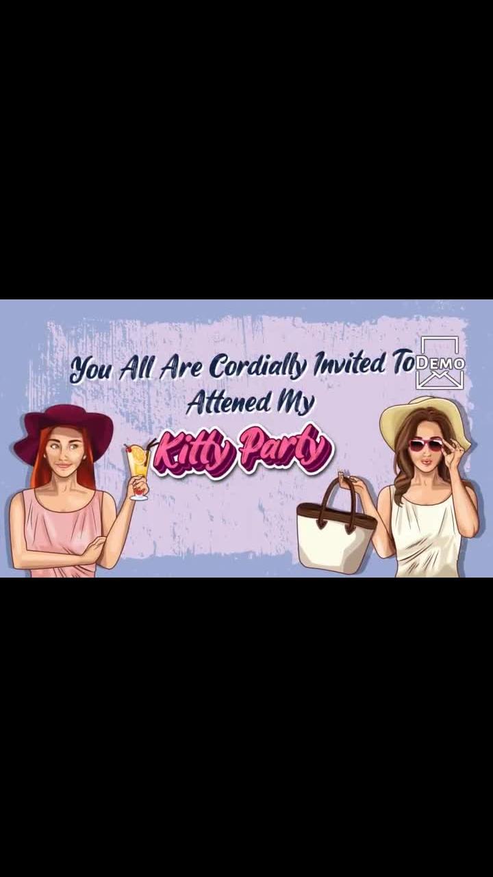Kitty Party Invitation_1296