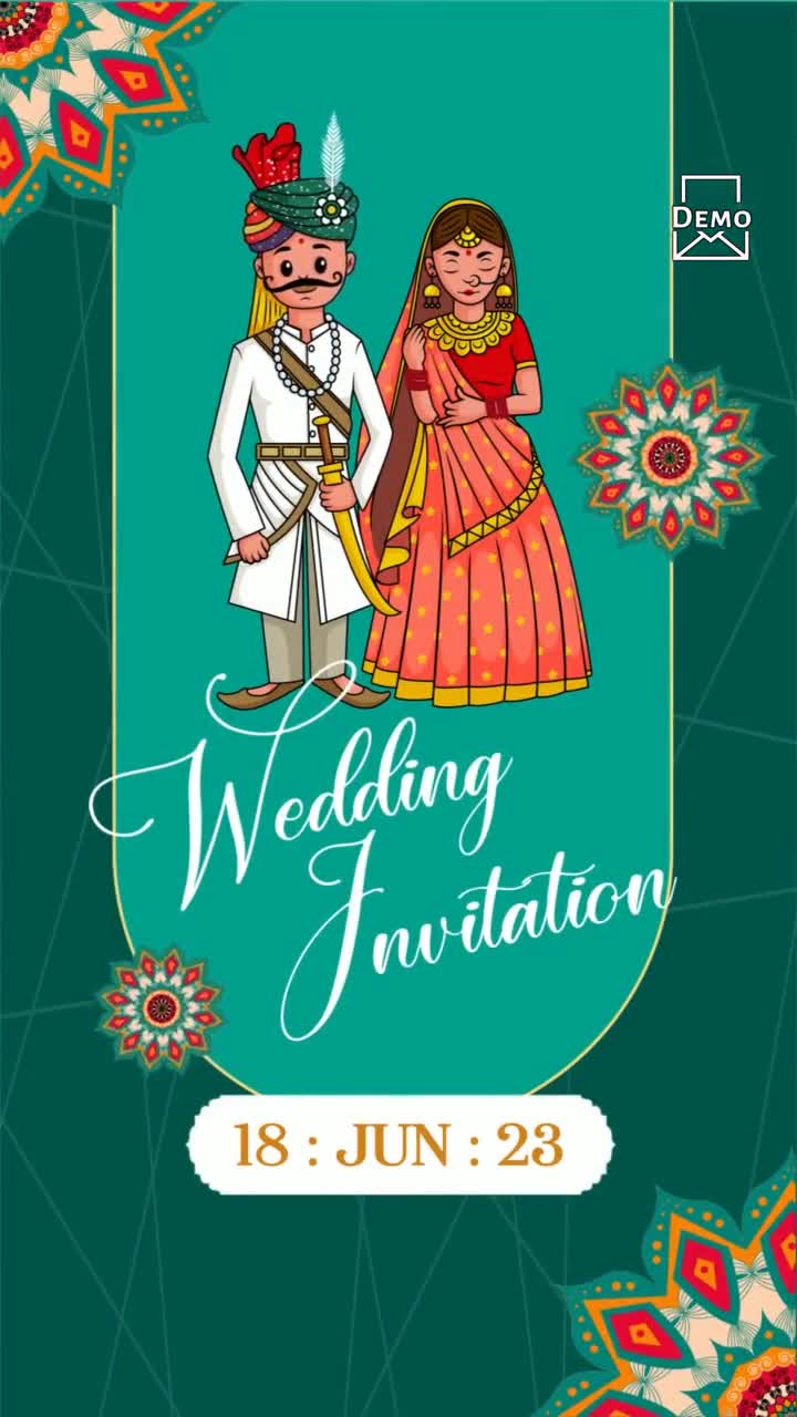 Wedding Invitation Caricature_1233